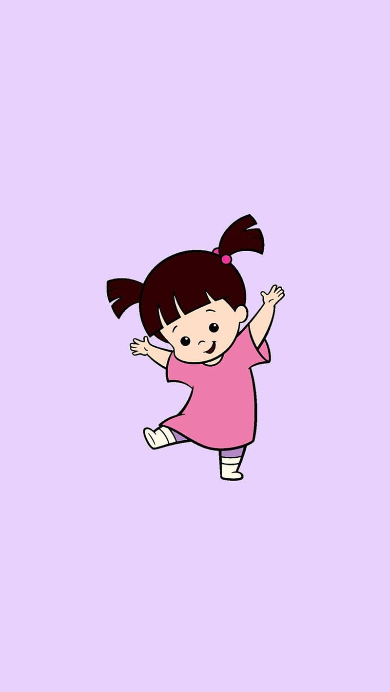 Aesthetic Cartoon DP for Girls