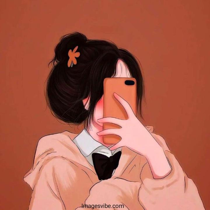 Aesthetic Cartoon DP for Instagram