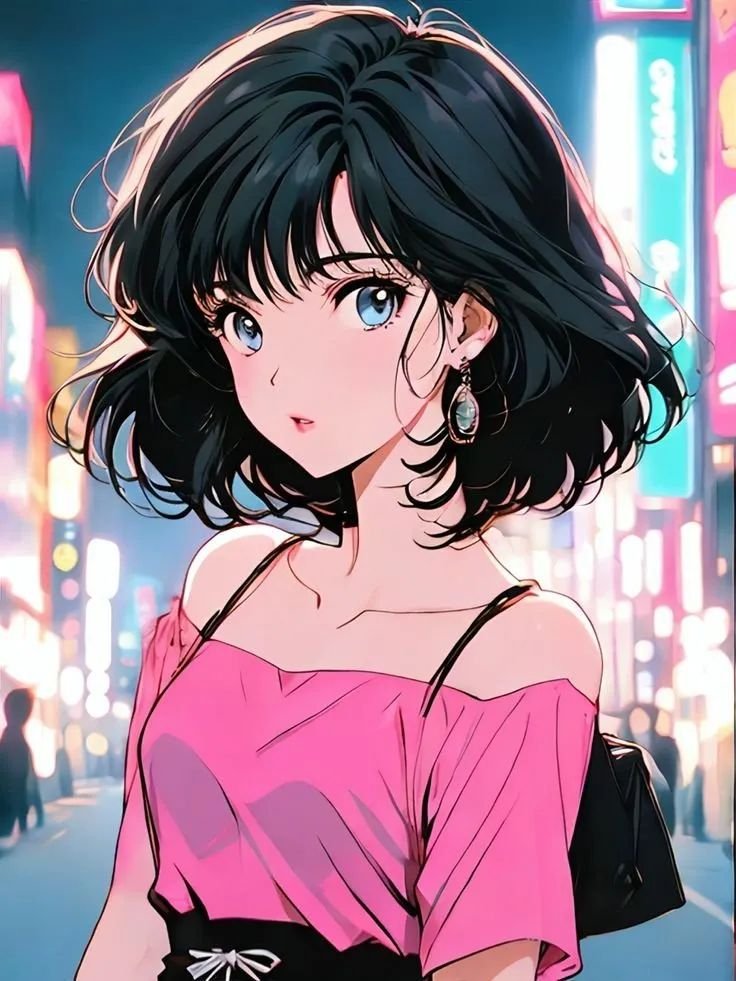 anime girl dp for Instagram, shy anime girl, anime girl with book