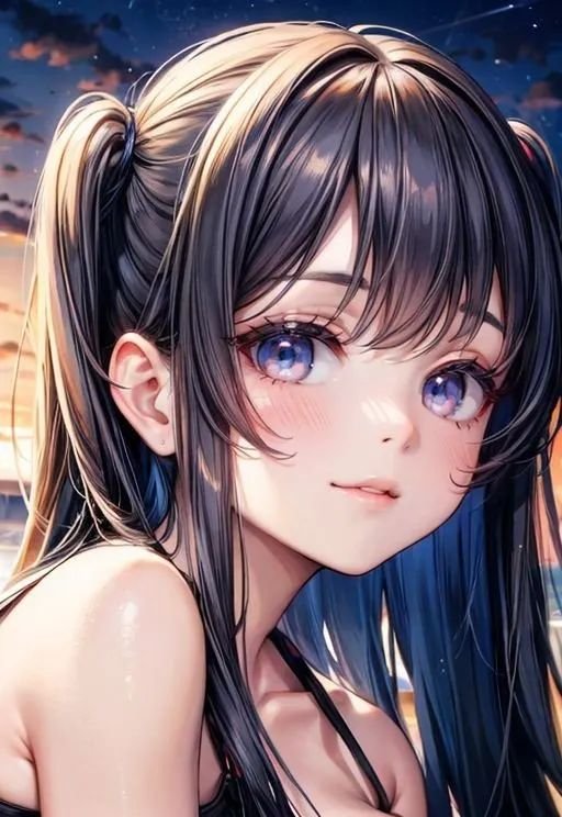 anime girl dp for Instagram, stylish anime girl, sunglasses anime dp